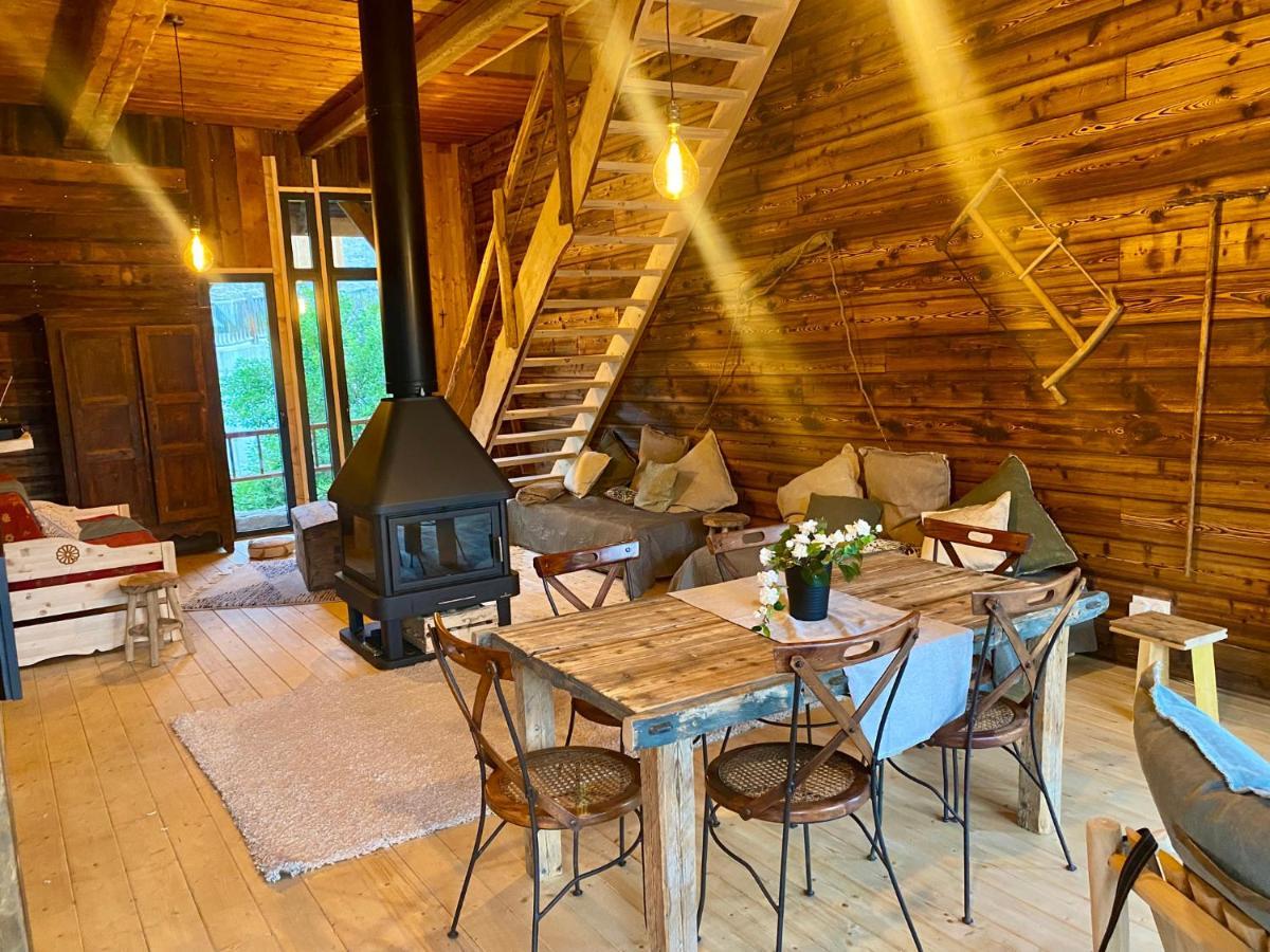 Authentique Grange Savoyarde Villa Albiez-Montrond Kültér fotó